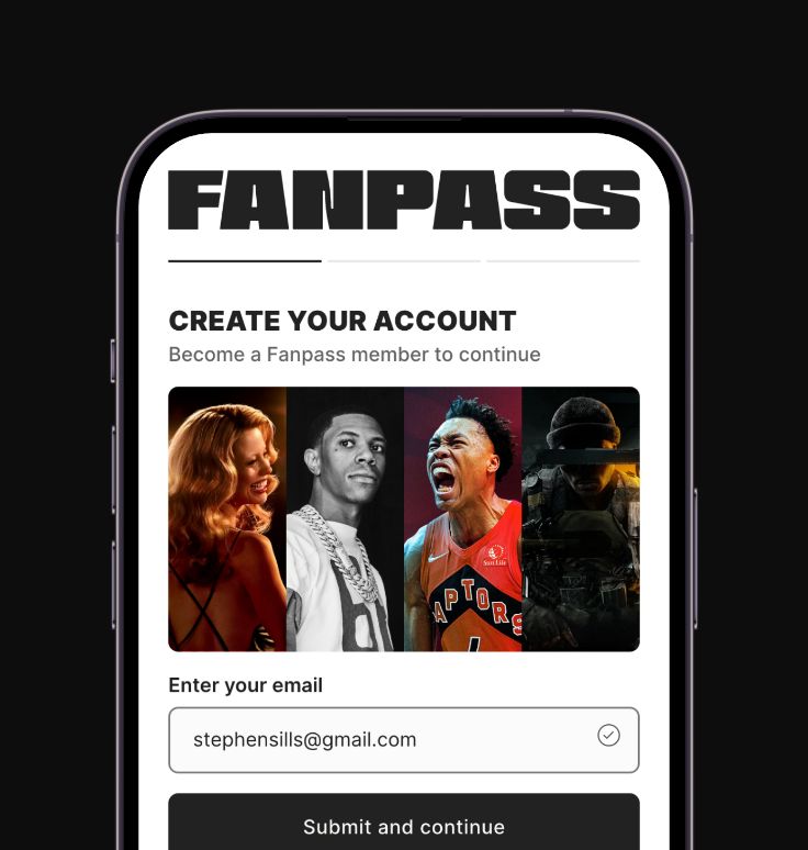 Create your account